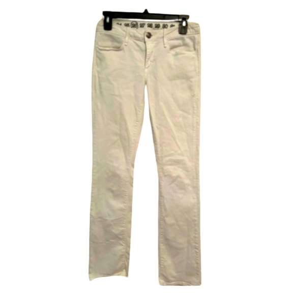 EARNEST SEWN WOMENS WHITE JEANS - Picture 1 of 6